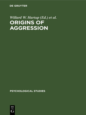 cover image of Origins of Aggression
